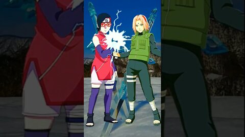 WHO IS STRONGEST?? Sarada VS Sakura.#shorts
