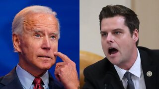 Biden Defense Official Becomes VISIBLY Uncomfortable When Matt Gaetz GRILLS Her On Biden's Gaffes