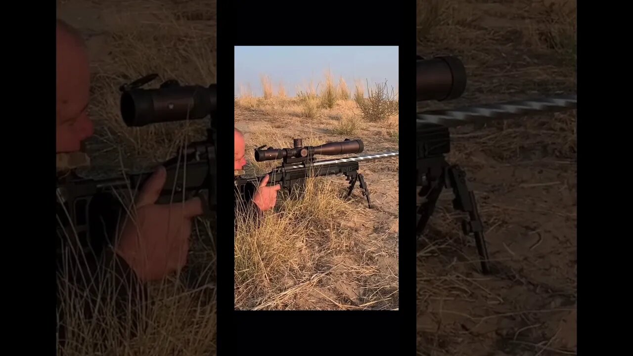 Long-range pronghorn antelope. #hunting #killshot #antelope #pronghorn #260rem