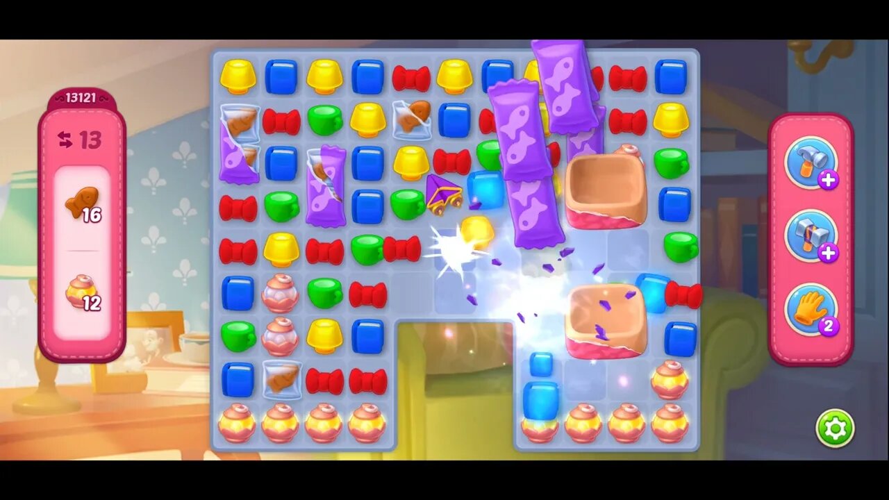 Playrix Homescapes Gameplay Walkthrough Level 13121