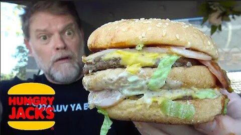 Hungry Jacks NEW Outlaw Big Jack Review