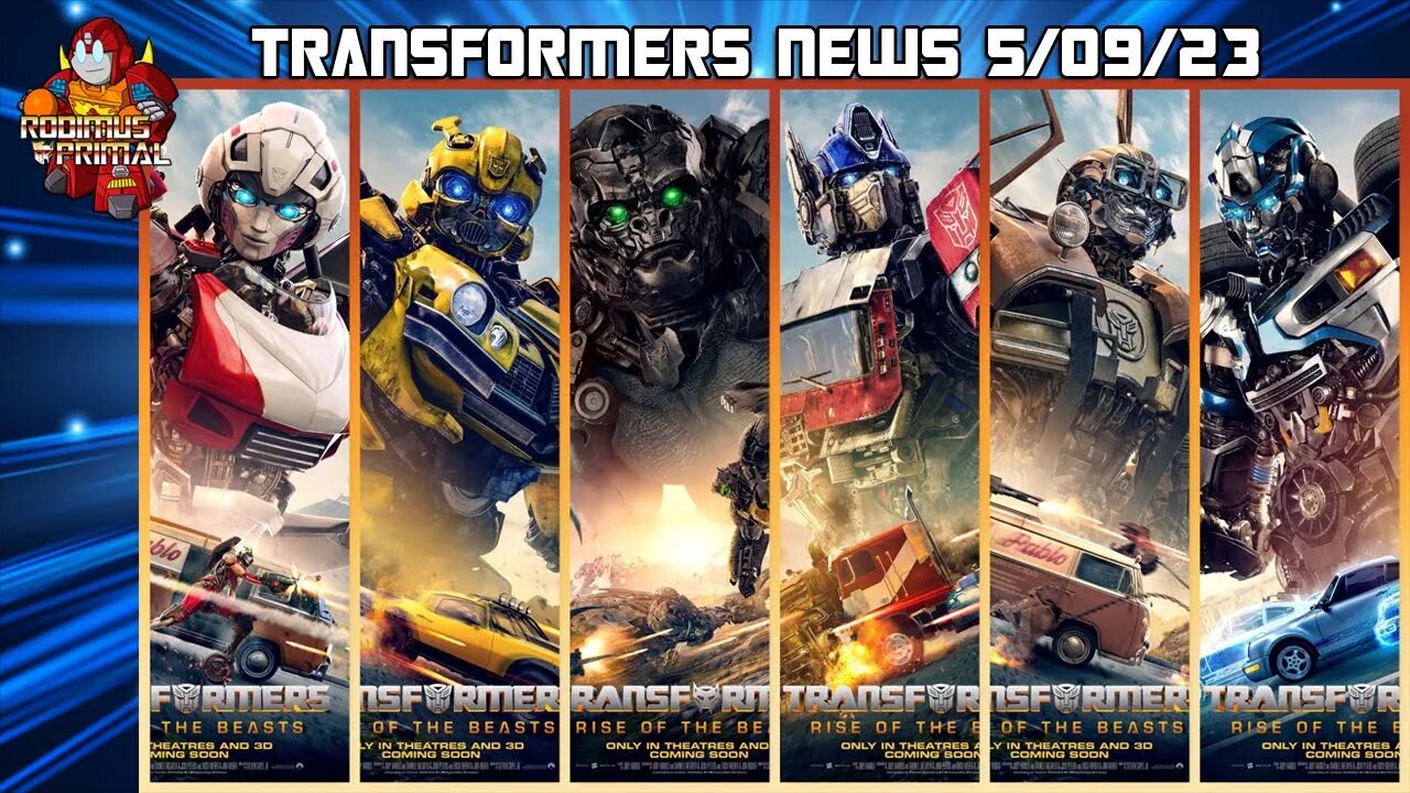 Prime Vs Primal - Rise of the Beasts Character Posters and Promo Clip Breakdown