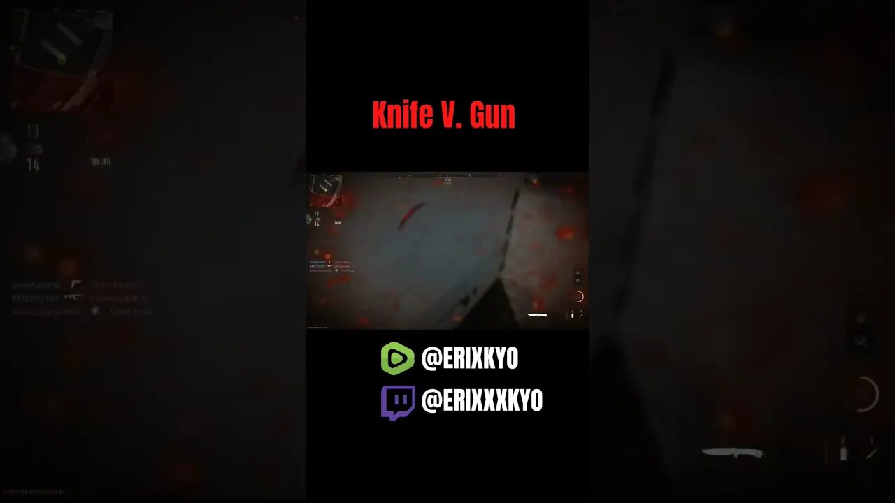Don't Bring A Knife To A Gun Fight ? #callofduty #mw2 #ps5 #xbox #pc #twitch #gaming #shorts