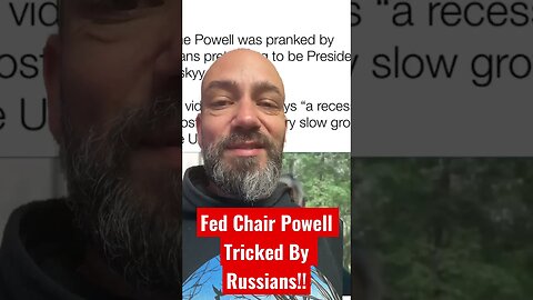 Fed Chair Jerome Powell Tricked By Russians!! | Crypto News Today