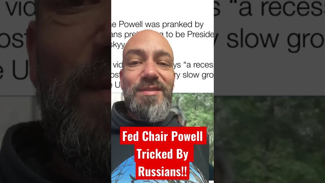 Fed Chair Jerome Powell Tricked By Russians!! | Crypto News Today