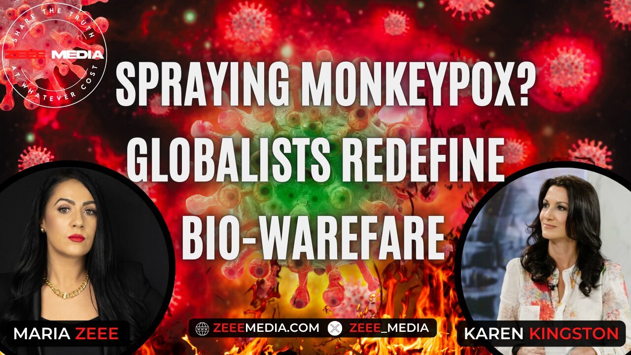 Karen Kingston - Rozpylanie ospy małpiej? Globaliści redefiniują wojnę biologiczną
