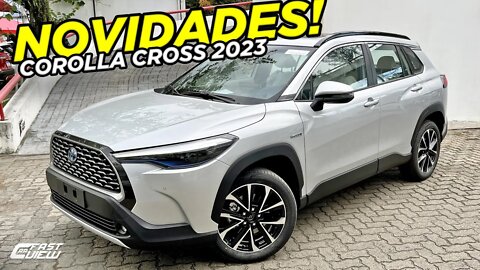 NOVO TOYOTA COROLLA CROSS XRX HÍBRIDO 2023 CHEGA COM NOVA MULTIMÍDIA E AUMENTO DE PREÇO! MELHOR SUV?