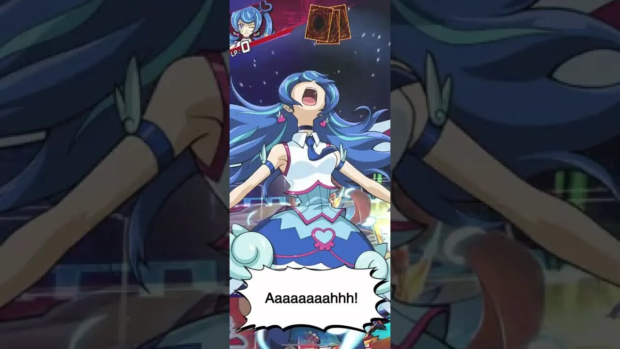 Yu-Gi-Oh! Duel Links - Blue Angel Losing Animation