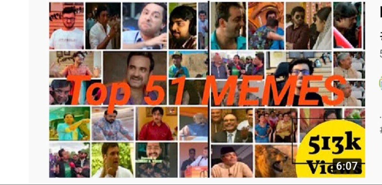 TOP 51 MEMES || INDIAN || FAMOUS MEME