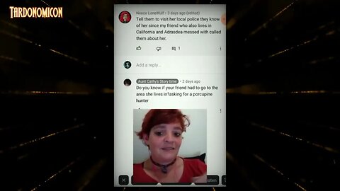 2023 01 19 6 Appears my aunt is going to pin any crime to me on your friend she needs to know when