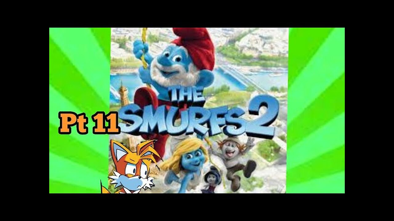 TailslyMox Plays Smurfs 2|Part 11|Spooky Woods|more dark spiders
