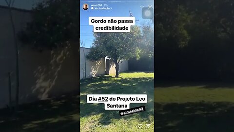 Gordo não passa credibilidade | Raiam Santos