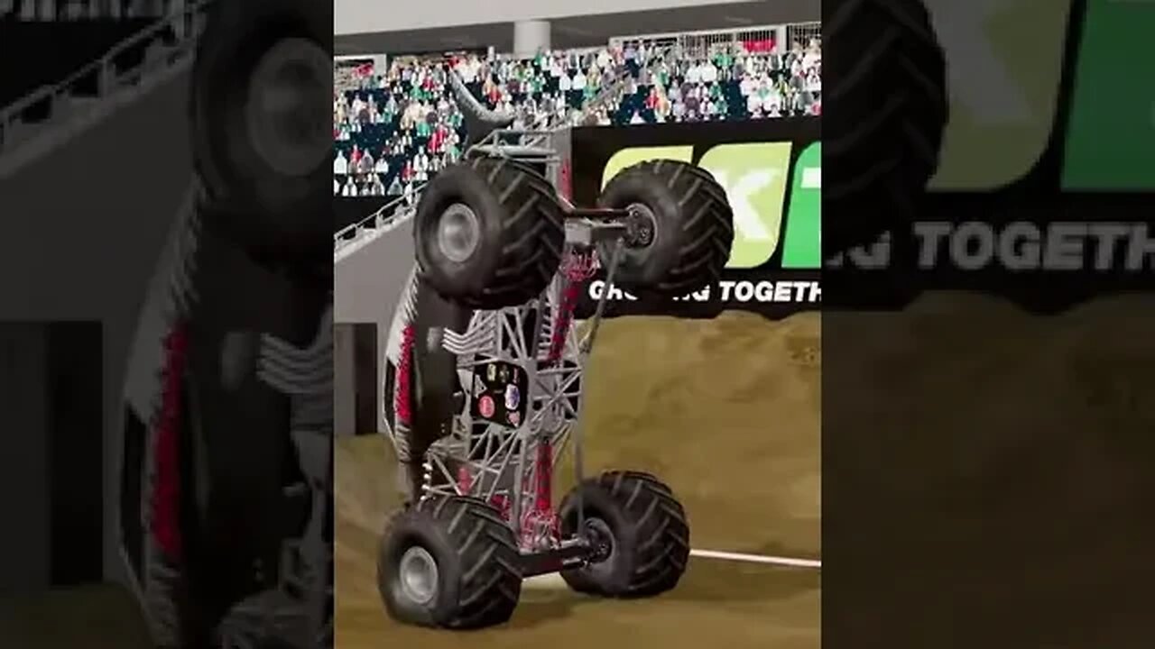 Megalodon Monster Truck Backflip | Beamng Monster Jam