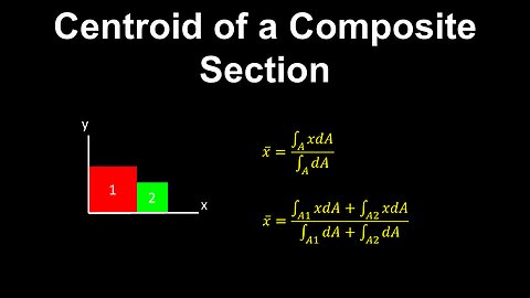 Centroid of a Composite Section - Structural engineering
