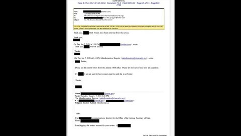 leaked Email: Katie Hobbs was in regular communication with Twitter telling them who to censor
