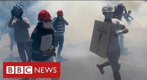 International condemnation after killing of more than 100 protesters in Myanmar BBC News