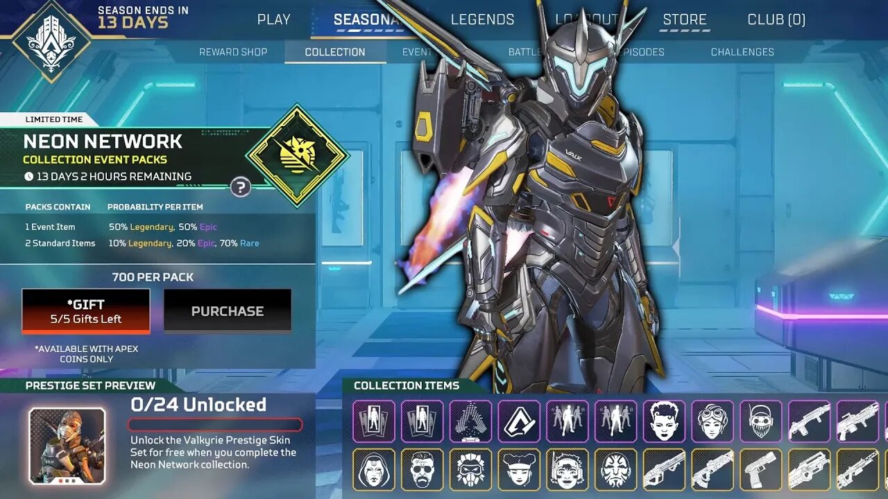 Neon Network Collection Event Store