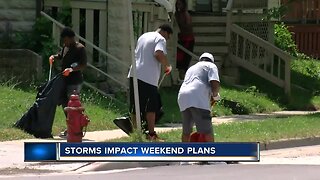 Wild Wisconsin weather effects weekend plans