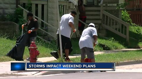 Wild Wisconsin weather effects weekend plans