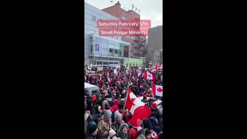 🇨🇦HEARTWARMING SUPPORT OTTAWA 🇨🇦 *STRENGTH IN NUMBERS** (PEACEFUL)