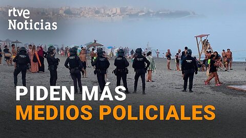 CEUTA: Vuelve a pedir "AUXILIO" al GOBIERNO, que reconoce una "EXTREMA PRESIÓN MIGRATORIA" | RTVE