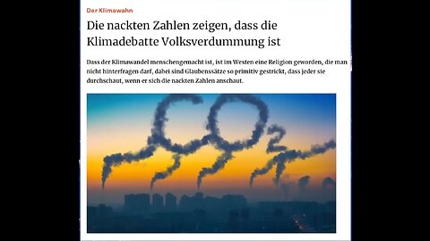 Klimawandel: CO2-Die nackten Zahlen
