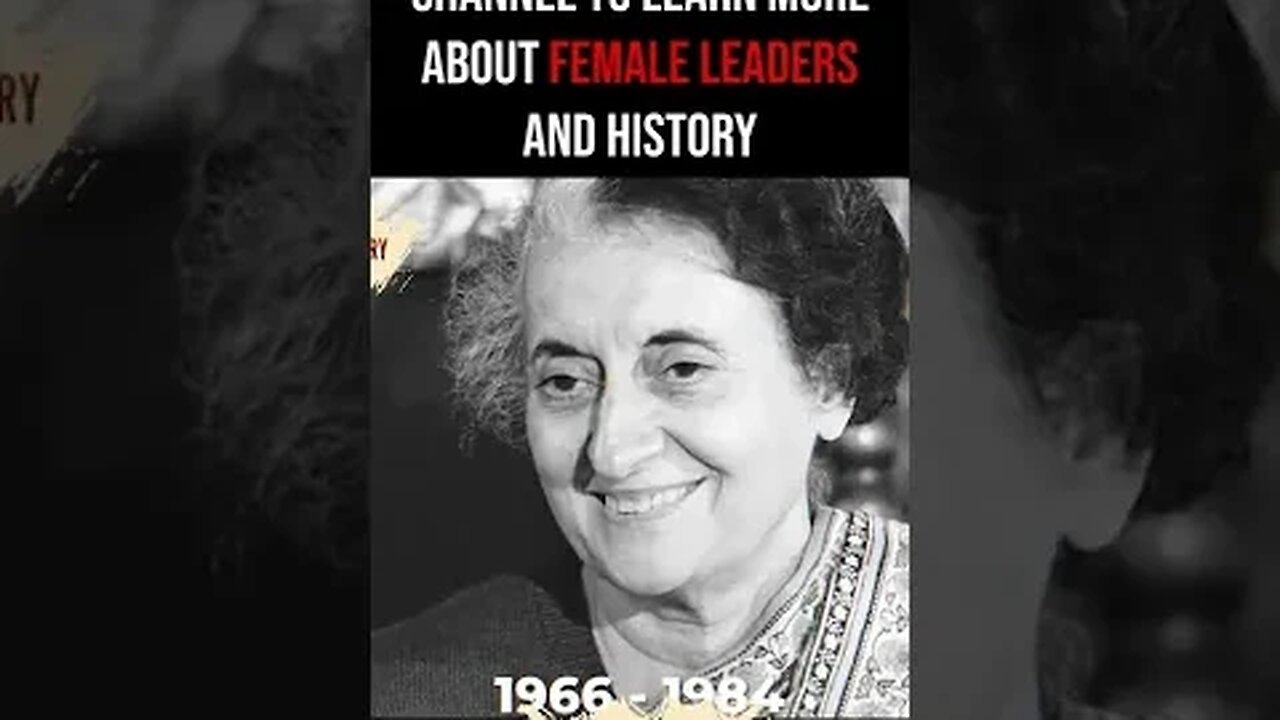 What Is Indira Gandhi Best Known For? #shorts