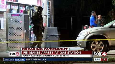 FBI respond to incident at North Fort Myers gas station
