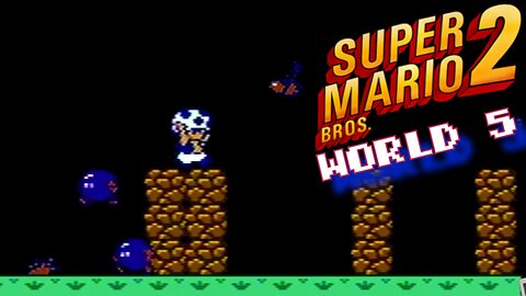 Super Mario Bros. 2 (Nintendo Entertainment System) World 5