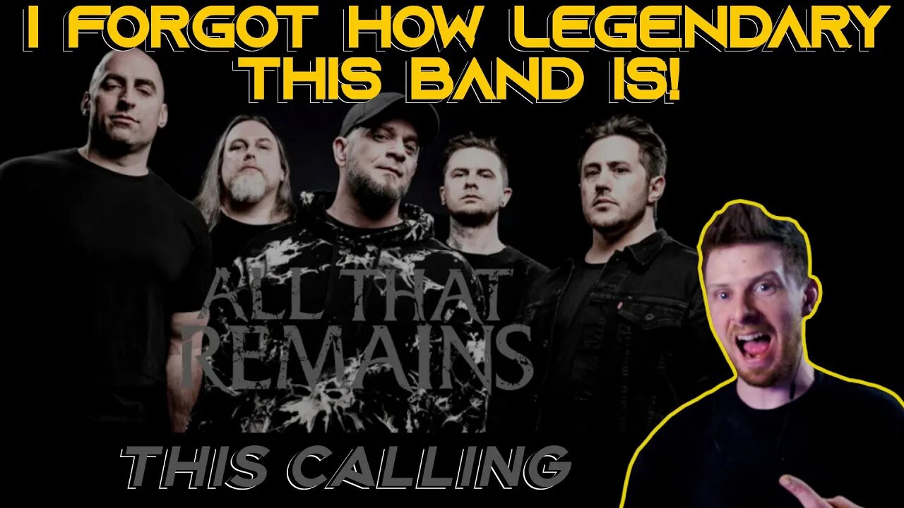 All That Remains - This Calling dominated my younger years! | Throwback Reaction!