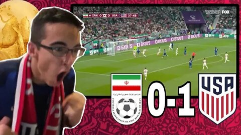 AMERICAN REACTS TO IRAN (0) VS USA (1) | FIFA WORLD CUP QATAR 2022