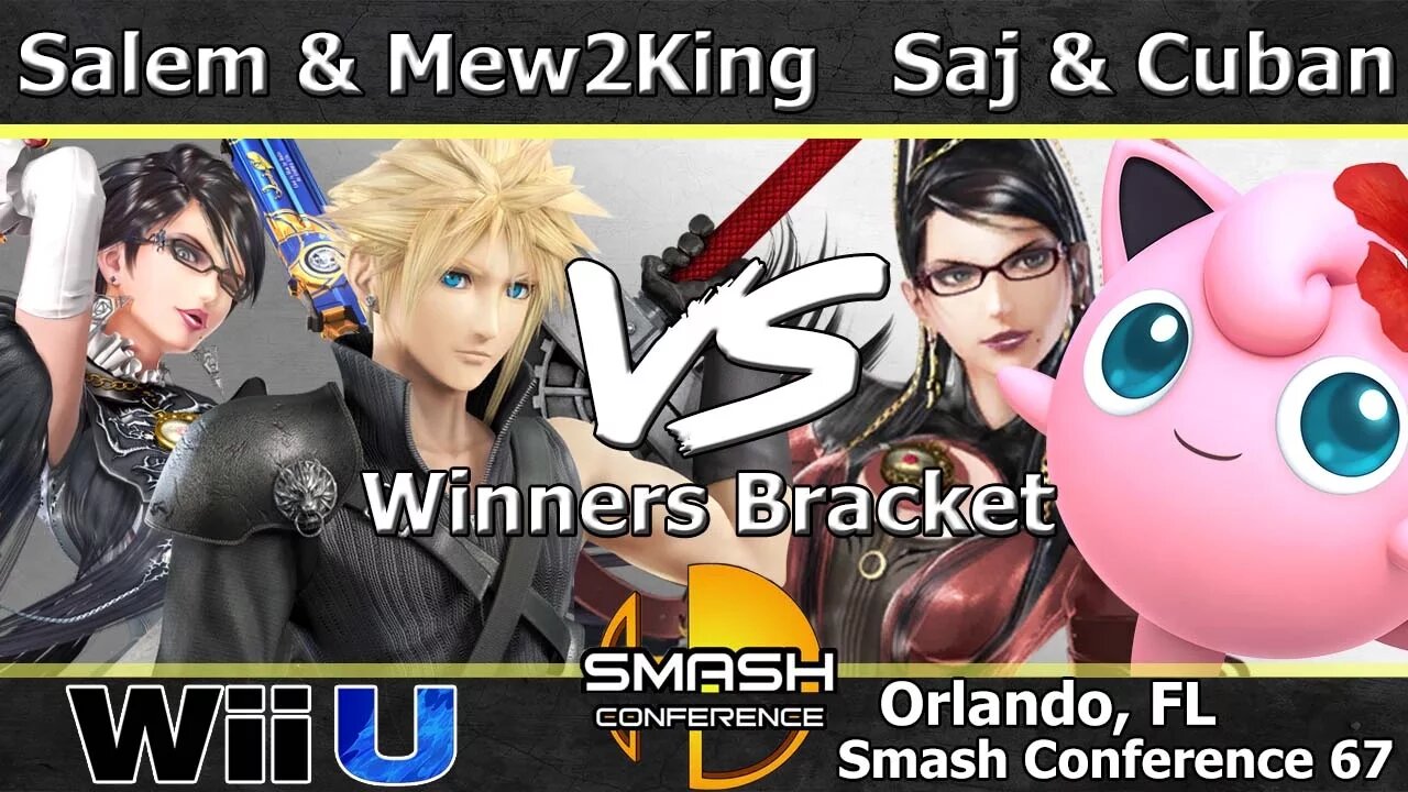Salem & FOX MVG|Mew2King vs. 7S|Saj & CrazieCuban - Wii U Doubles Winners - SC:67
