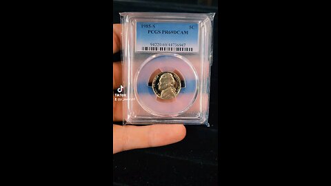 Graded 1985-S Nickel !!!