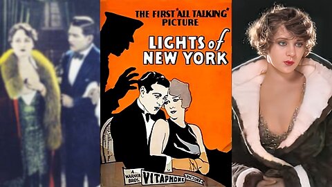 LIGHTS OF NEW YORK (1928) Trailer | B&W