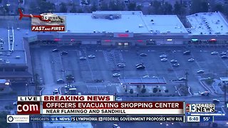 Smith's grocery store evacuated near Sandhill, Flamingo