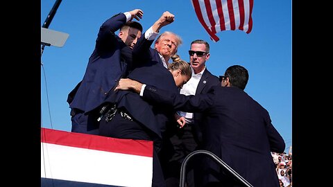 Trump Attacked at Butler Pa Rally