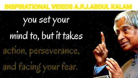 Inspirational video most effectively video