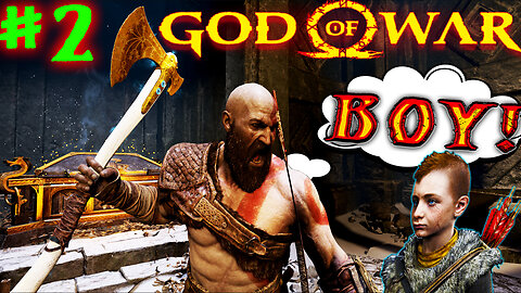 [2018] 🪓 God of War 🪓 First Time Playthrough 👊 Give me a Challenge - Difficulty 👊 Part 2