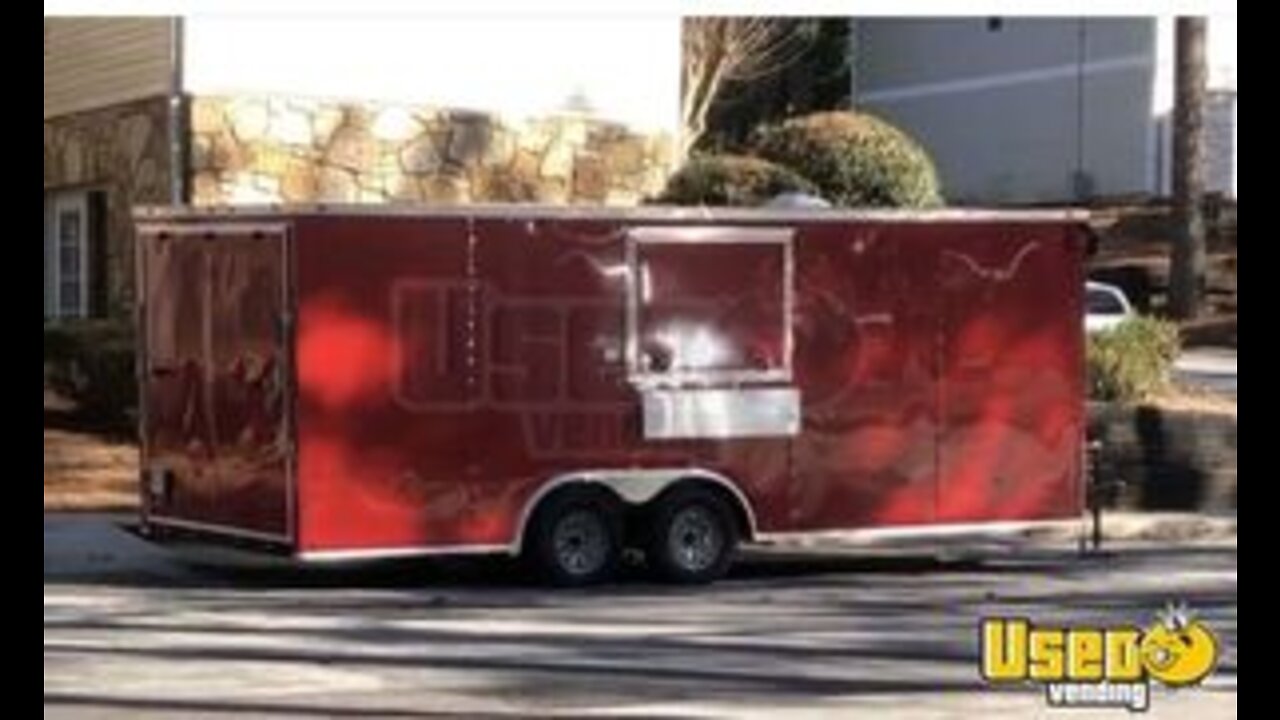 2020 - 8.5' x 20' Mobile Kitchen Unit / Food Vending Trailer for Sale in Georgia!
