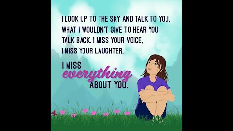 I miss everything about you [GMG Originals]