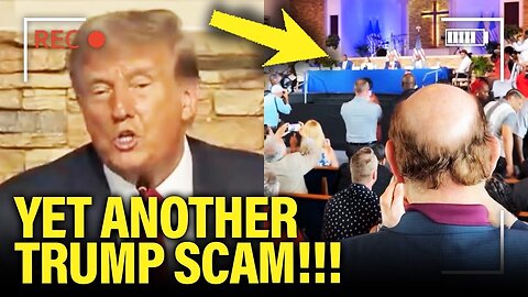 Donald Trump's Black Outreach Effort Stalls at Detroit Church | NOT MANY Black People
