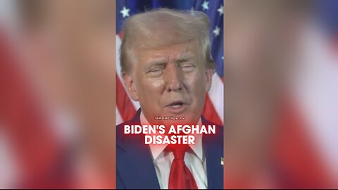 Trump: Never Forget The Troops That Biden & Kamala Allowed To Die During The Afghanistan Disaster - 8/26/24