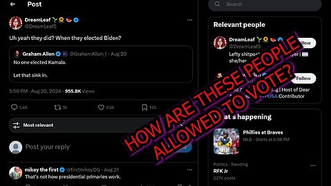 Some People Should NOT Be Able To Vote.