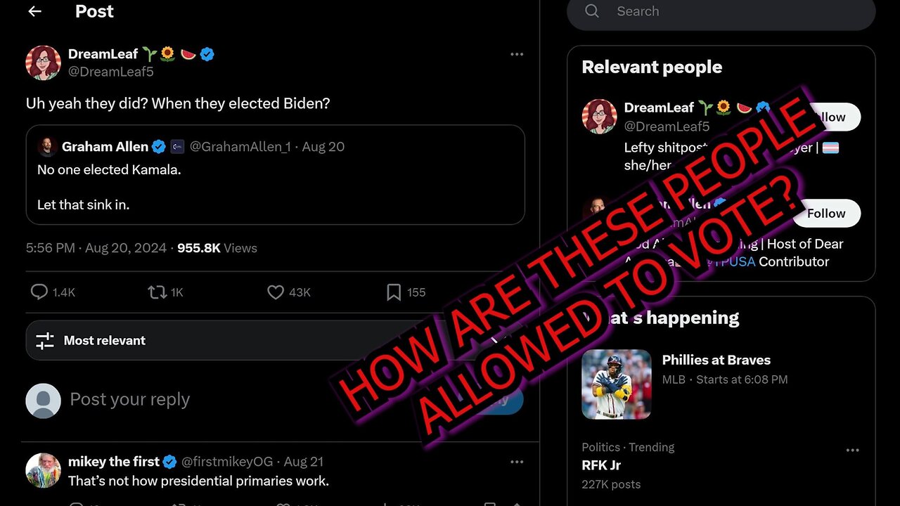 Some People Should NOT Be Able To Vote.