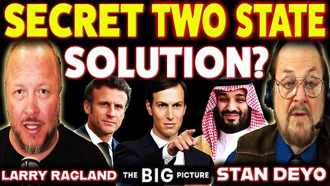 MBS is planning a Palestinian State WITHOUT US & Israel?