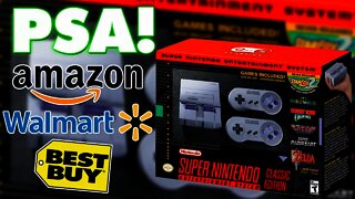 Super NES CLASSIC Pre Orders Going Live!!