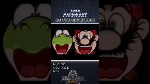 Who was your racer? #snes #mariokart #nintendo