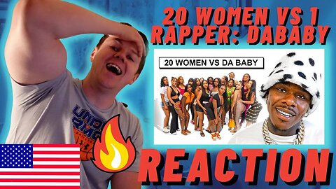 20 WOMEN VS 1 RAPPER: DABABY - IRISH REACTION