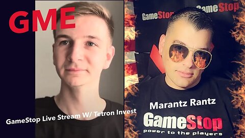 GameStop LIVE Tonight w/ @TetronInvest Marantz Rantz Live Stream