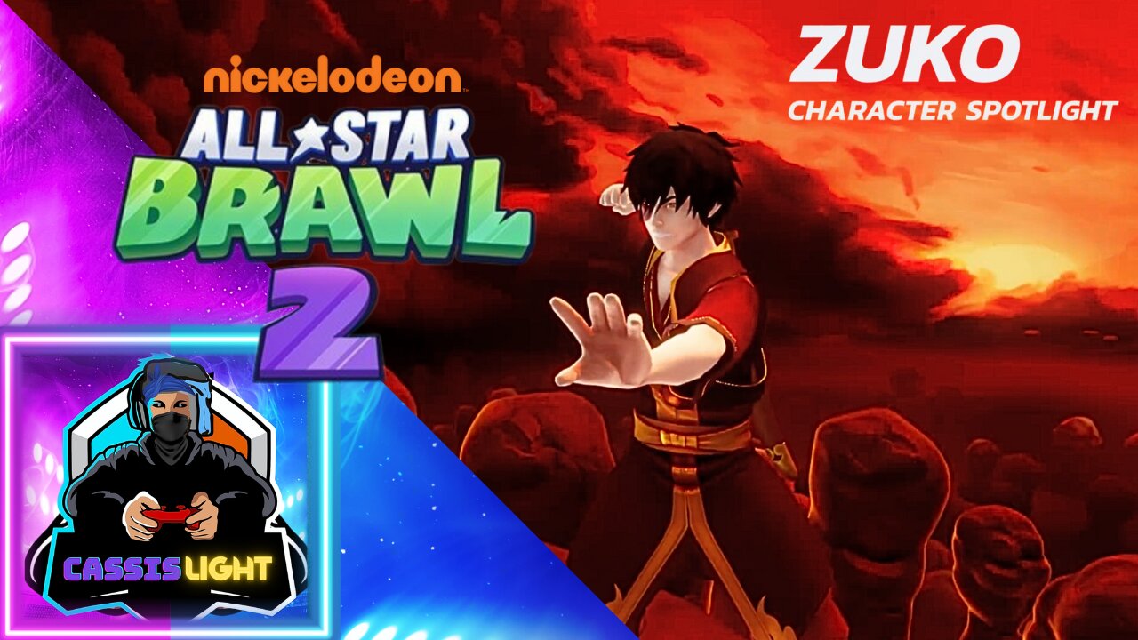 NICKELODEON ALL STAR BRAWL 2: ZUKO CHARACTER - SPOTLIGHT TRAILER